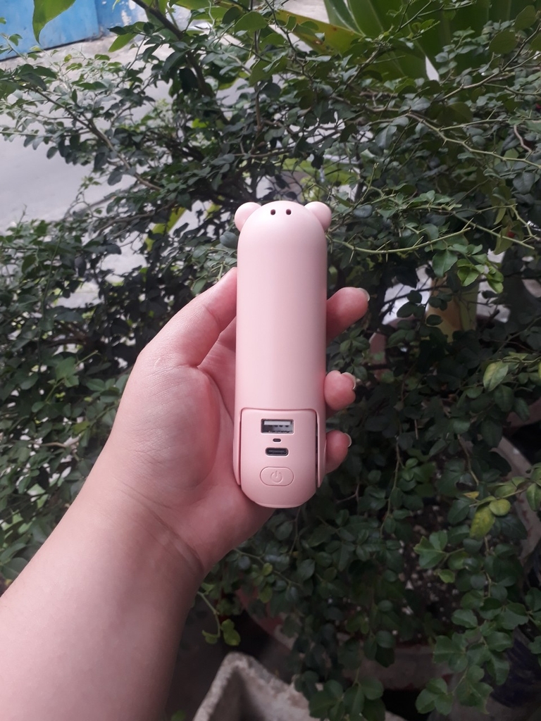 Quạt cầm tay 3in1 JISULIFE F8X Plus 4500m