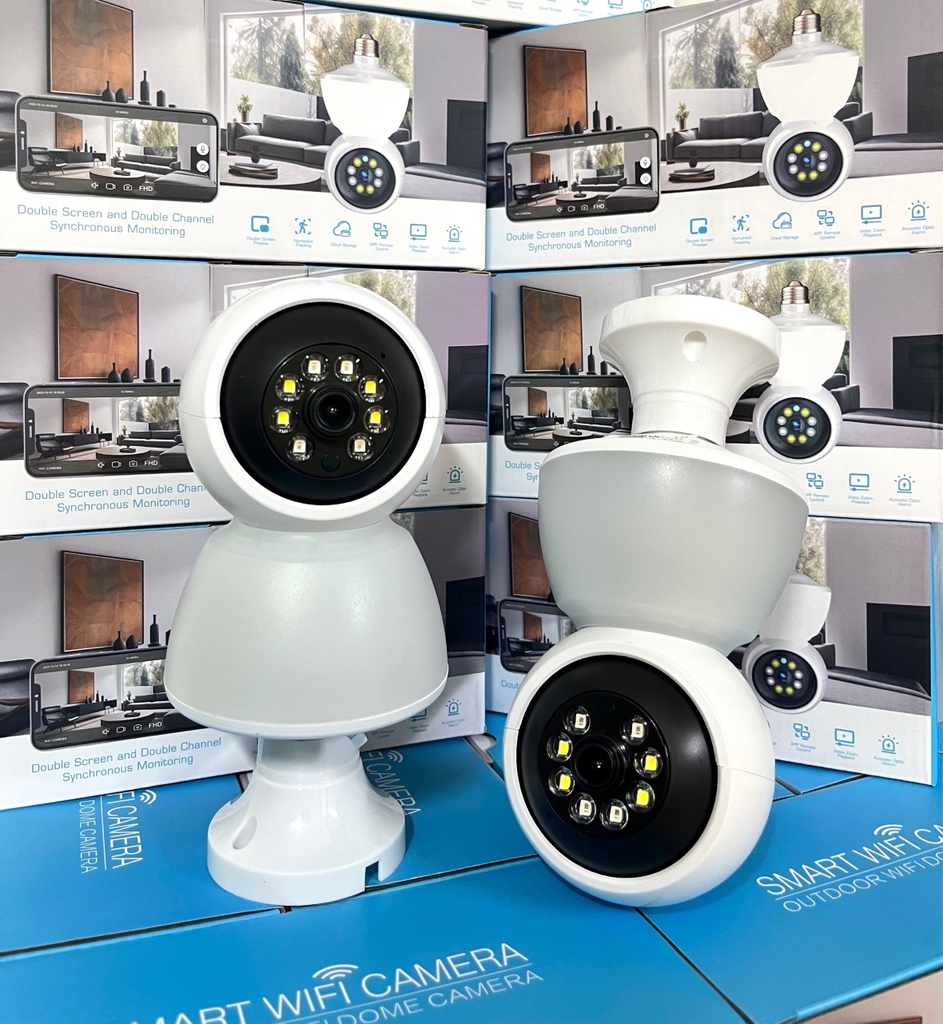 Camera Wifi YOOSEE tích hợp bóng đèn siêu sáng đàm thạm 2 chiều ( xem đêm có màu )
