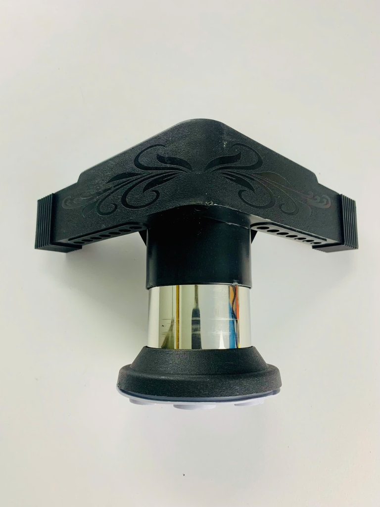 Chân Đỡ Máy Giặt, Tủ Lạnh inox NB-40 (550mm – 770mm) *mẫu mới* có lót cao su chống trượt (NB-40 | Tải trọng: 15kg - 600 Lít )