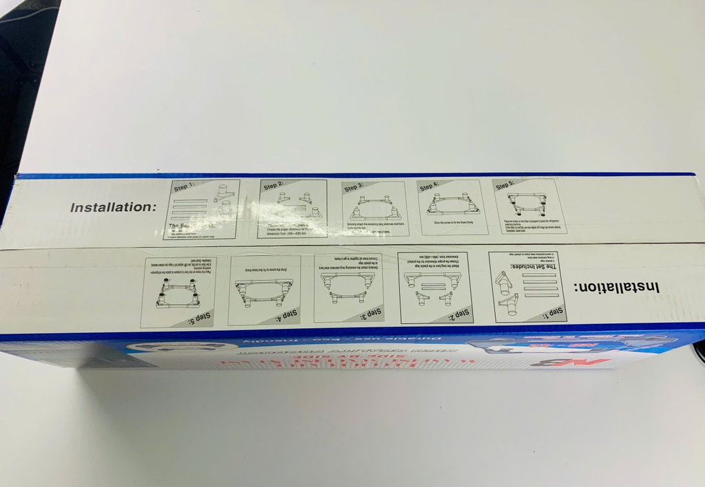 Chân Máy giặt, Tủ lạnh inox NB-42 ( Min 750mm - Max 970mm)