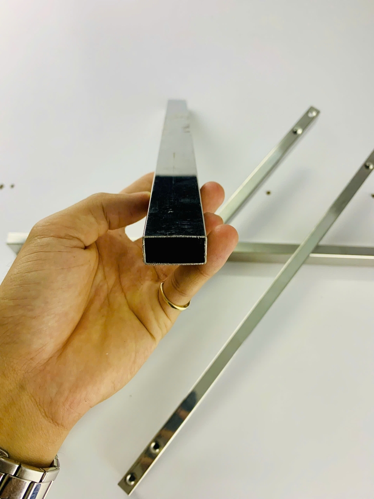 Chân Đỡ Máy Giặt, Tủ Lạnh inox NB-38 (460mm – 630mm) *mẫu mới* có lót cao su chống trượt (NB-38 | Tải trọng: kg - 270 Lít )