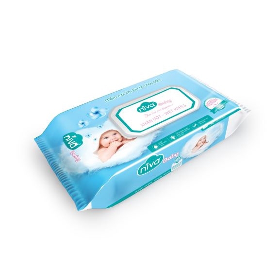 Mua 01 Khăn Ướt Đa Năng Không Mùi Niva 80 Tờ Tặng 01 Tăm Bông Niva Túi 200 Que Thân Nhựa AZ3 [Trị Giá 15K] Tiện Dụng