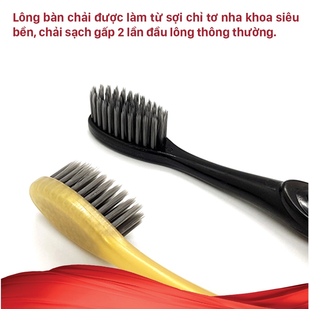 Combo 3 Bàn Chải Đánh Răng Lipzo Maxcare X Công Nghệ Lông Chỉ Tơ Nha Khoa Mảnh Kháng Khuẩn Siêu Bền