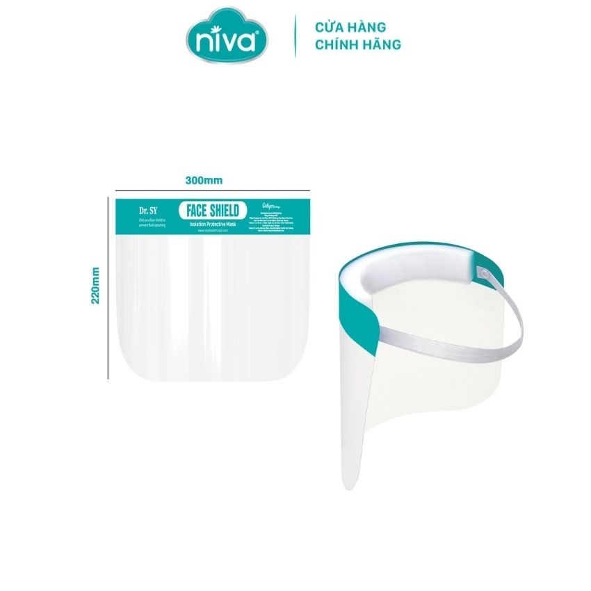 Kính Chống Giọt Bắn Phòng Dịch Face Shield Dr.Sy Che Hết Khuôn Mặt, Tiện Dụng, Bảo Hộ, Chống Bụi Gió Đi Đường
