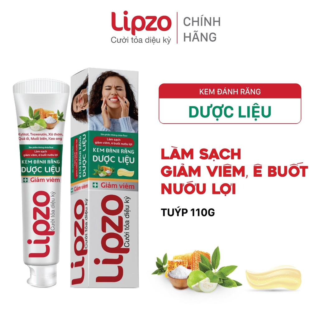 Combo chăm sóc răng miệng toàn diện Lipzo – Chỉ 149.000đ (Số lượng có hạn)