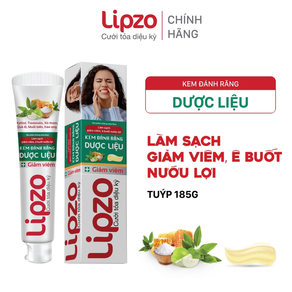Combo chăm sóc răng miệng Lipzo 199K – Toàn diện và siêu tiết kiệm (Số lượng có hạn)