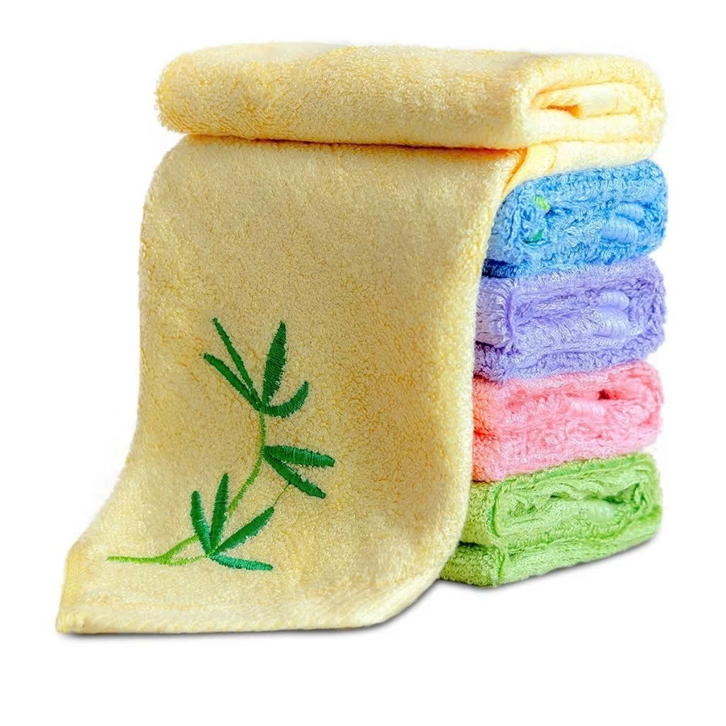 [Combo 3] Khăn Mặt Cotton Tự Nhiên 100% NIVA WP1 Mềm Mịn Thấm Hút Tốt, An Toàn Cho Da, Hoa Văn Kích Thước 280x480 mm