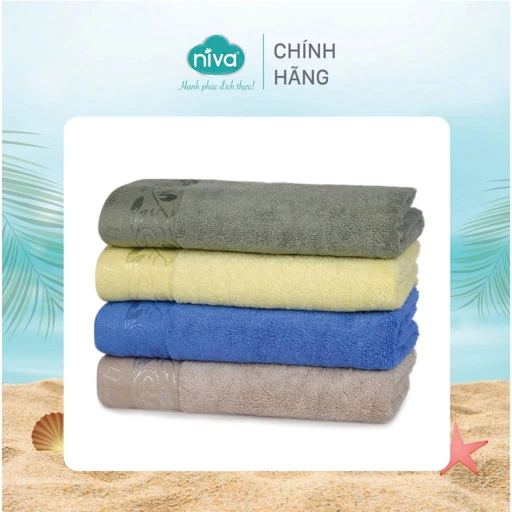 Khăn Tắm Sợi Sồi Niva BL1 65% Sợi Sồi Và 35% Cotton Kích Thước 50x100 cm