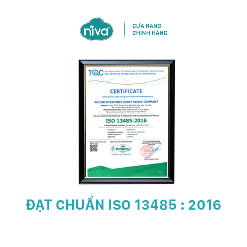 Combo 10 Hộp Khẩu Trang Niva 95 Hộp 10 Chiếc Ngăn Giọt Bắn, Lọc Vi Khuẩn, Không Gây Kích Ứng Da, Hàng Chính Hãng Cao Cấp