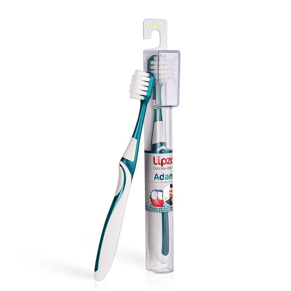 Bàn Chải Đánh Răng Lipzo Adam Cao Cấp, Cấu Tạo Cụm Lông Bàn Chải Đặc Biệt Tăng Hiệu Qủa Làm Sạch Mảng Bám