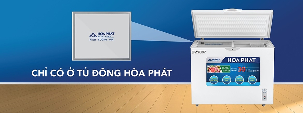 Tủ đông Hòa Phát 1 ngăn 1 cánh HCF 516S1Đ1 252 lít