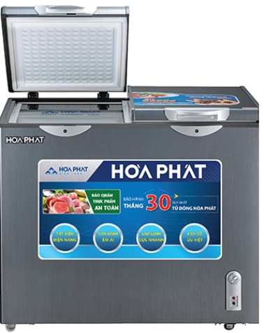 Tủ đông Hòa Phát 2 ngăn 2 cánh HCF 506S2Đ2SH