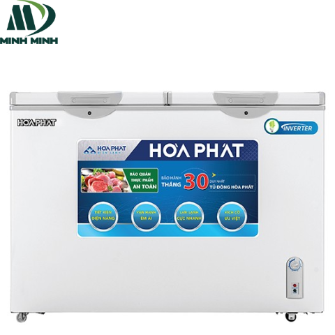 Tủ đông Hòa Phát Inverter 2 ngăn 2 cánh HCFI 606S2Đ2 245 lít