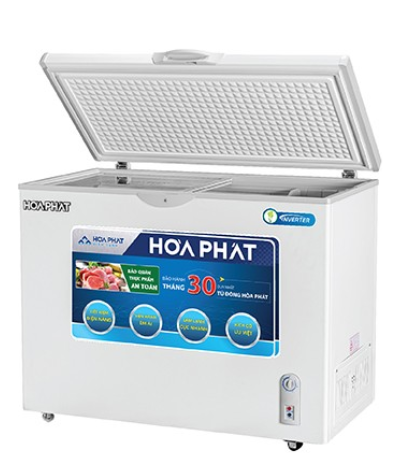 Tủ đông Hòa Phát Inverter 1 ngăn 1 cánh HCFI 516S1Đ1 252 lít