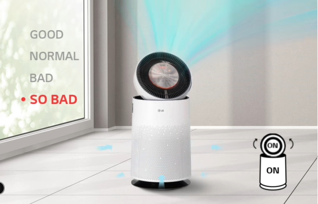 Máy lọc không khí LG PuriCare AS65GDWH0