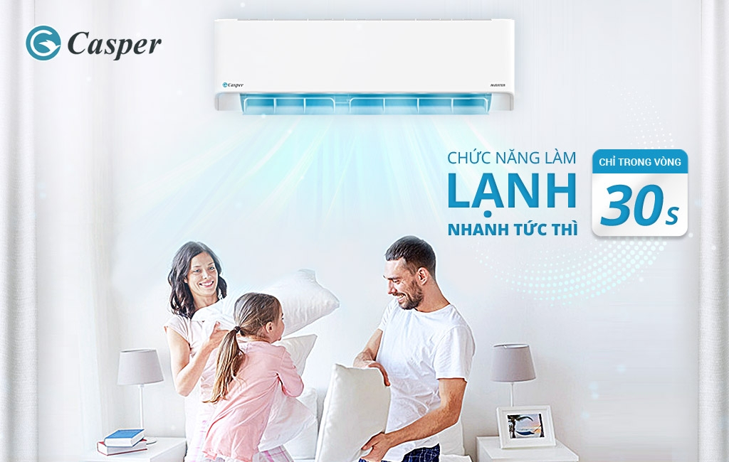 Điều hoà Casper Inverter 1.5 Hp HC-12IA32