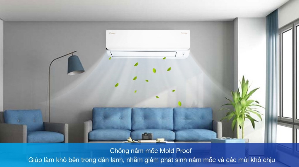Điều hòa Daikin 12000BTU 1 chiều FTF35UV1V