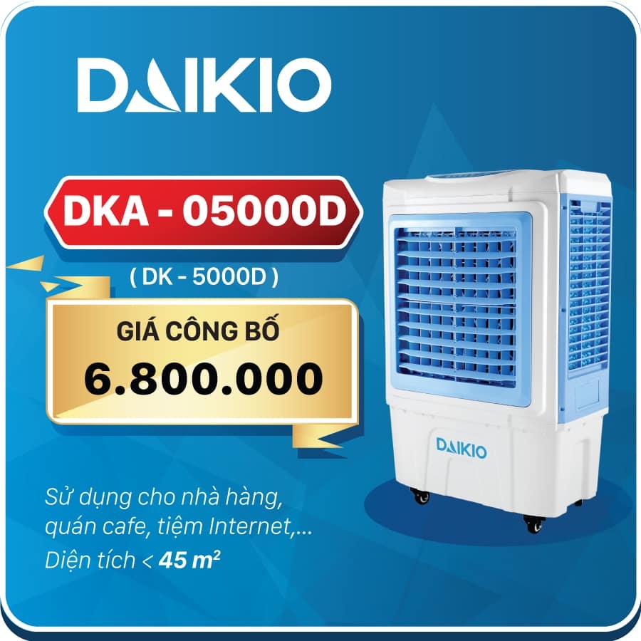 Máy làm mát không khí Daikiosan DKA-05000D