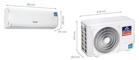 Điều hòa Funiki 18000 BTU 1 chiều HSC18TAX