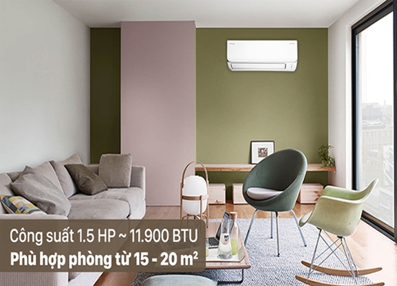 Máy lạnh Daikin Inverter 1.5 HP FTKA35VMVMV
