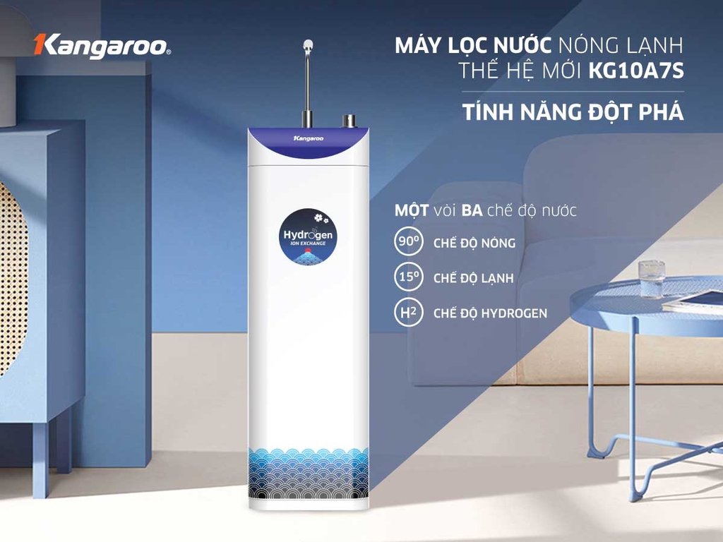 Máy lọc nước Kangaroo Hydrogen KG10A7S