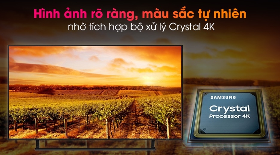 Smart Tivi Samsung 4K Crystal UHD 43 inch UA43AU9000