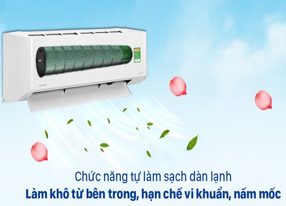 Điều hoà Toshiba Inverter 1 HP 9000BTU RAS-H10L3KCVG-V