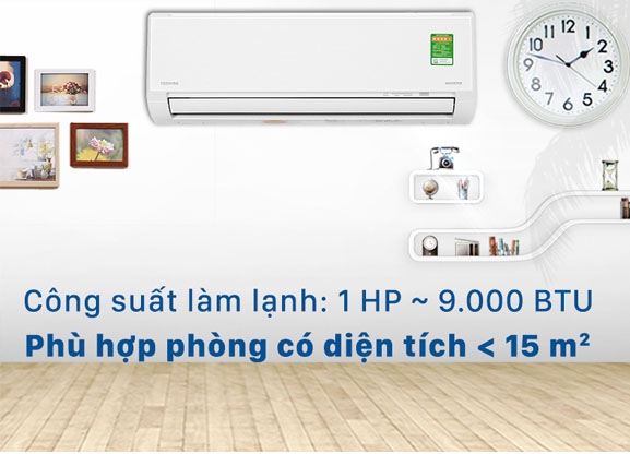 Điều hoà Toshiba Inverter 1 HP 9000BTU RAS-H10L3KCVG-V