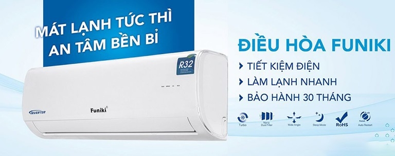 Điều hòa Funiki 2 chiều inverter 24.000 BTU HIH24TMU