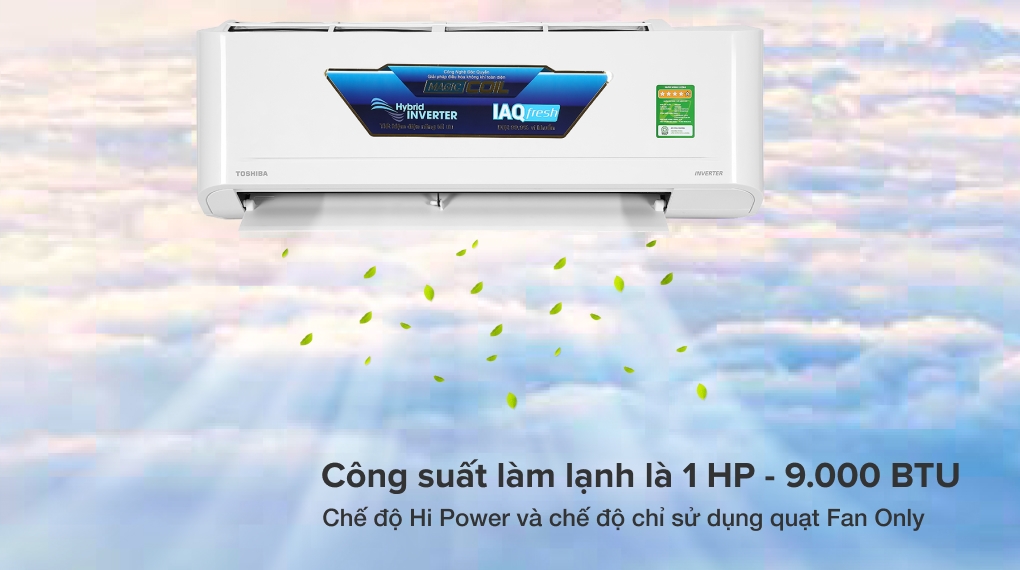 Điều hoà Toshiba 1 HP Inverter RAS-H10C4KCVG-V