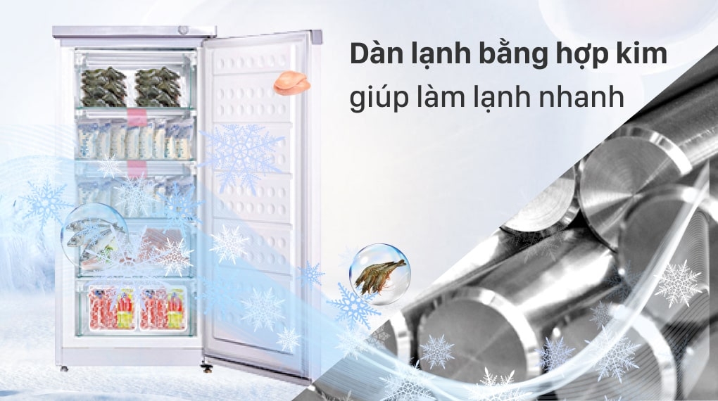 Tủ đông Hòa Phát đứng HUF 350SR1 147 lít