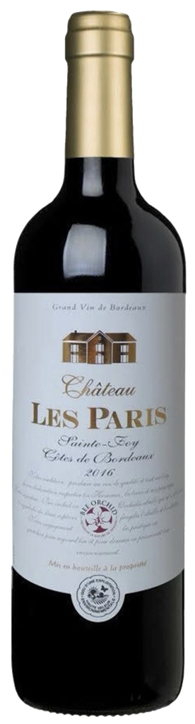 AOP Sainte Foy Côtes de Bordeaux Château LES PARIS