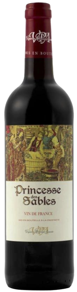 Vin de France PRINCESSE DES SABLES Red wine
