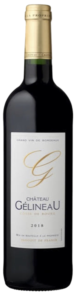 AOC BLAYE CÔTES DE BOURG CHÂTEAU GÉLINEAU 2018