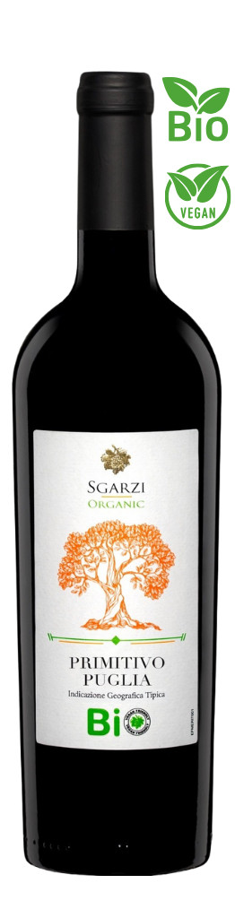 SGARZI ORGANIC PRIMITIVO IGT PUGLIA