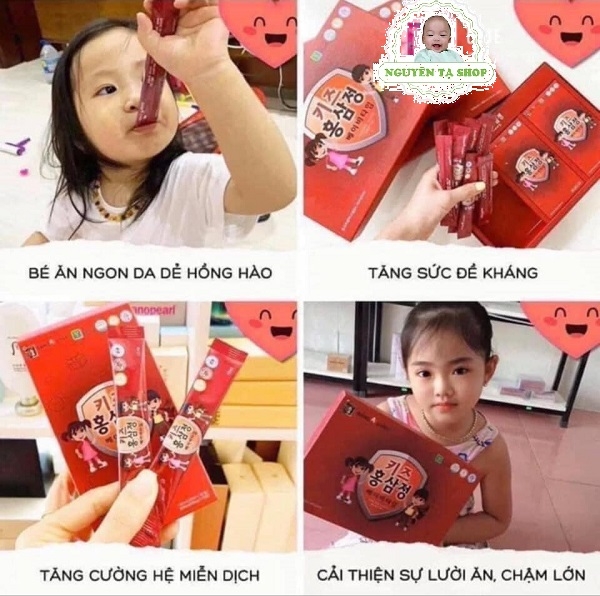 Nước hồng sâm BABY SANGA Hàn Quốc