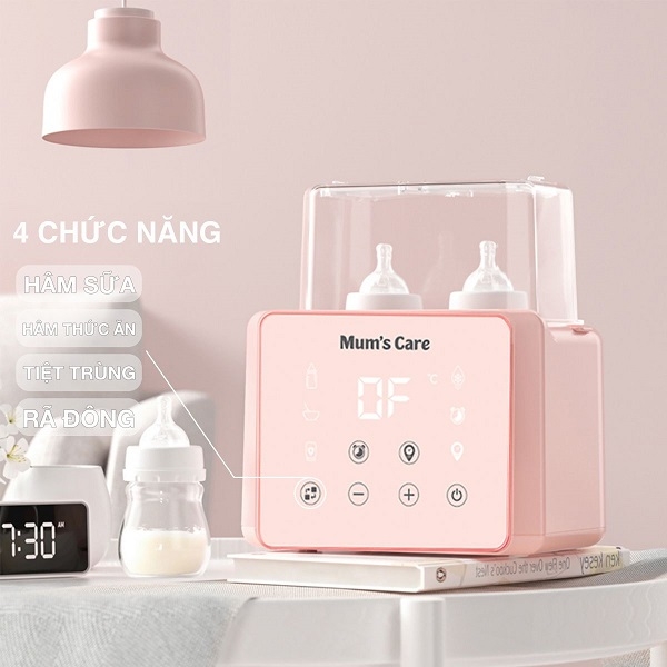 Máy Hâm Sữa-Tiệt Trùng Bình Sữa Đa Năng Mum's Care Smarlov