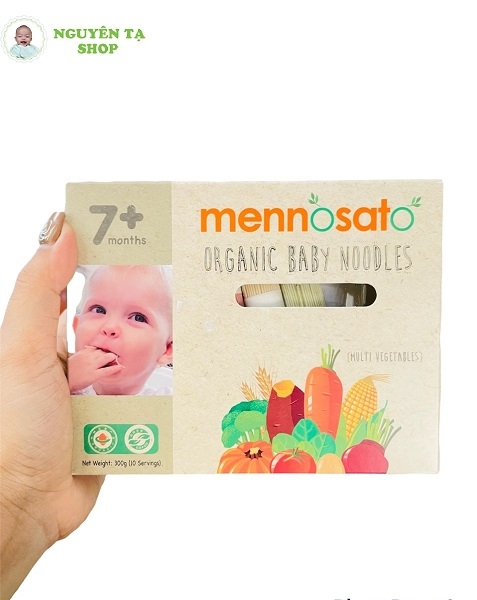 Mì ăn dặm hữu cơ Men No Sato Malaysia