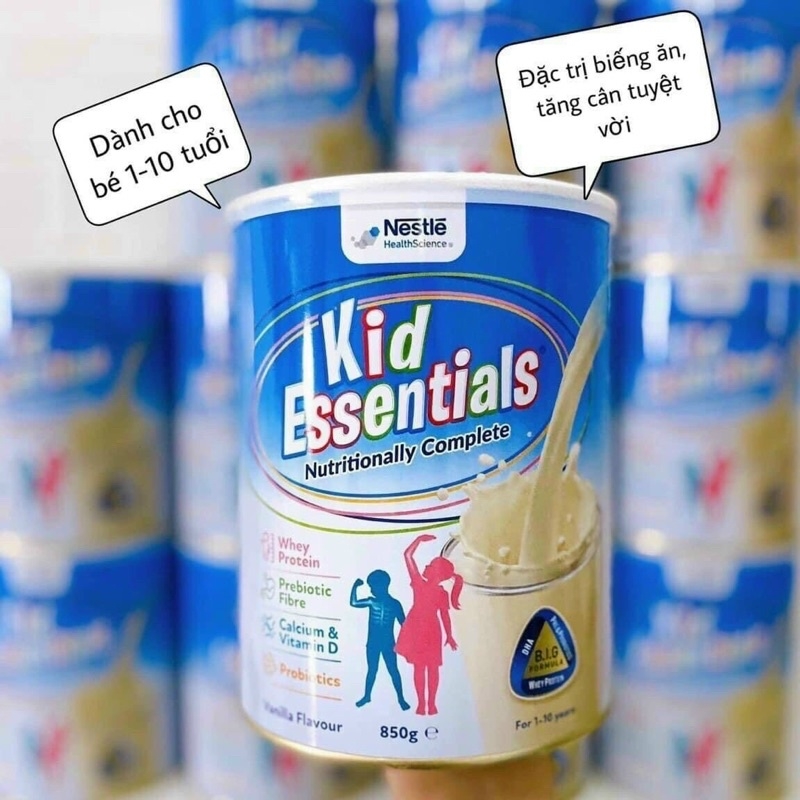 Sữa Kid Essentials 1-10  tuổi 850g của Úc