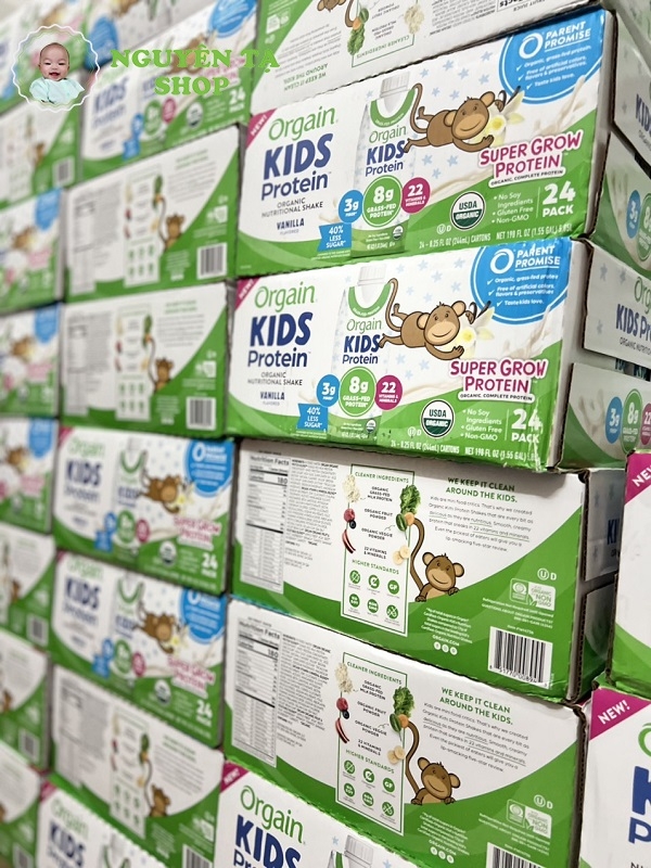 Sữa Orgain Kids Protein USA