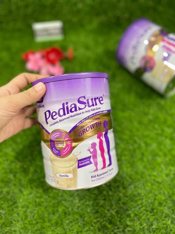 Sữa PediaSure Úc 850g cho bé từ 1-10 tuổi