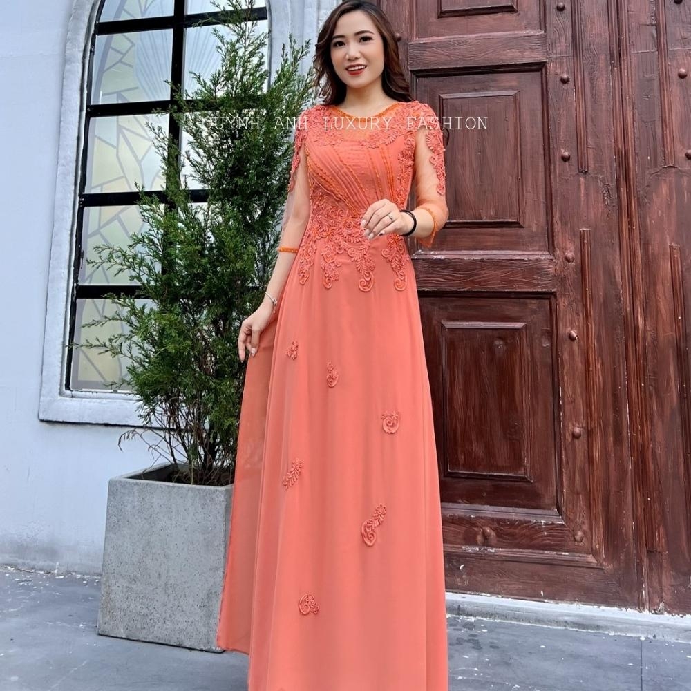 Hình Thật - Hàng Thiết Kế] Đầm dạ hội lưới xếp tầng thiết kế cao cấp |  Shopee Việt Nam