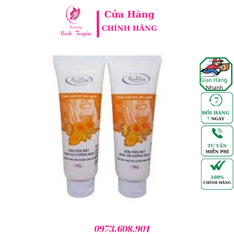 Sữa Rửa Mặt Mụn Và Chống Mụn Miss White Tigon 100g