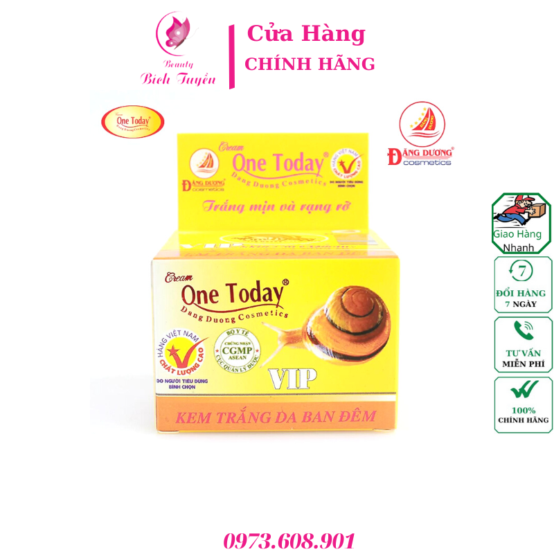 KEM TRẮNG DA BAN ĐÊM ONE TODAY Vip 15g