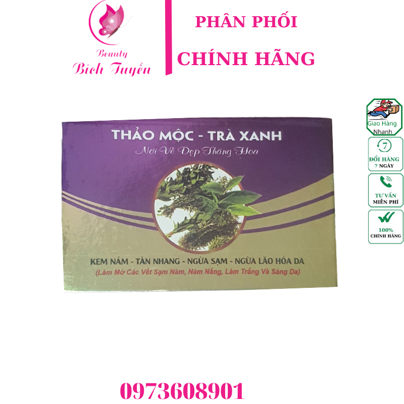 KEM PT.BERT ĐẶC TRỊ NÁM - TÀN NHANG - NGỪA SẠM VÀ LÃO HÓA DA 30G