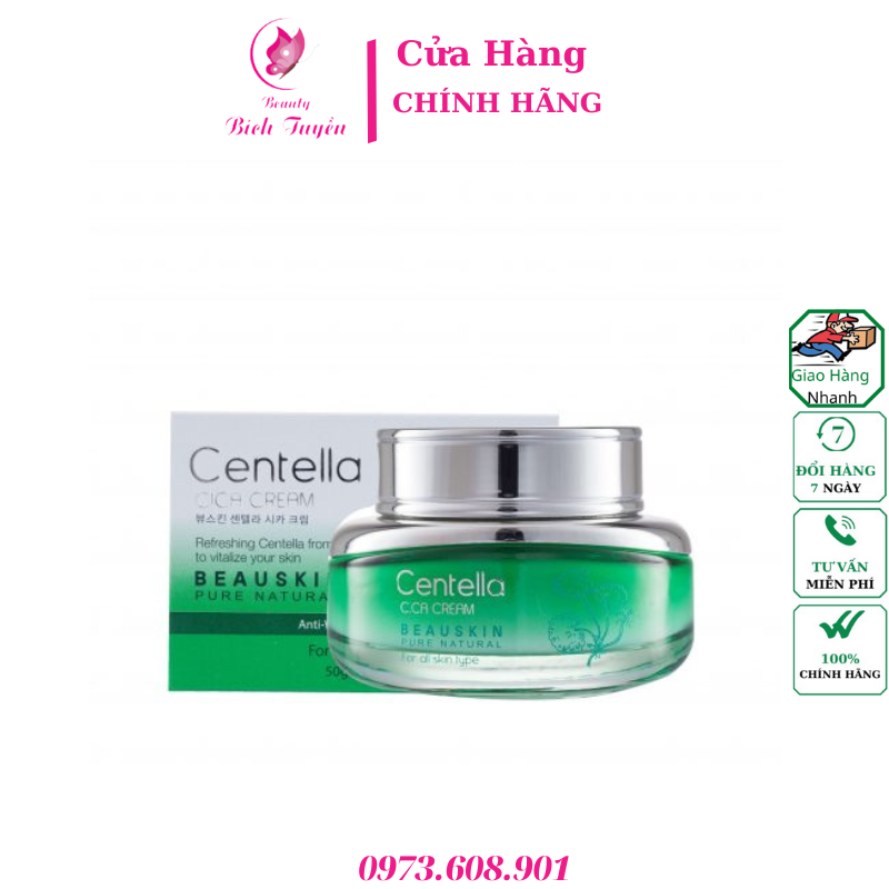 Kem dưỡng tái tạo phục hồi da Beauskin Centella Cica