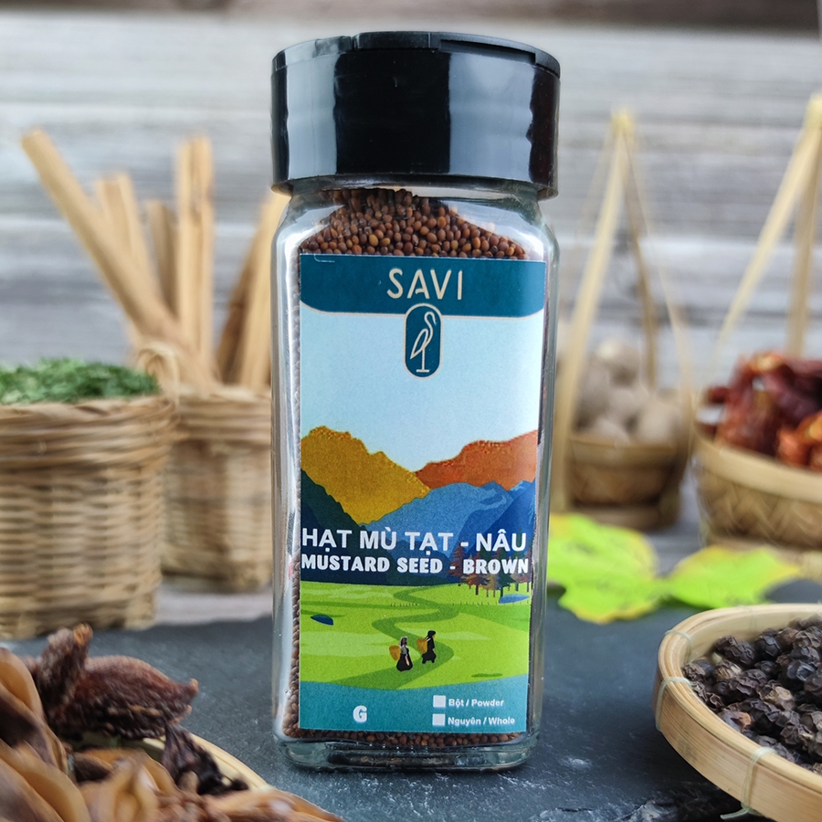 Hạt Mù Tạt Nâu (75g)