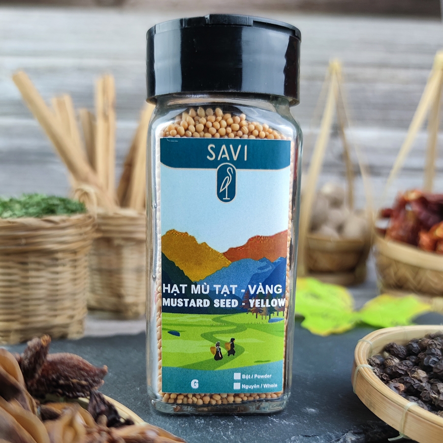 Mustard-Yellow/Whole (Mù Tạt-Vàng/Nguyên) (75g)