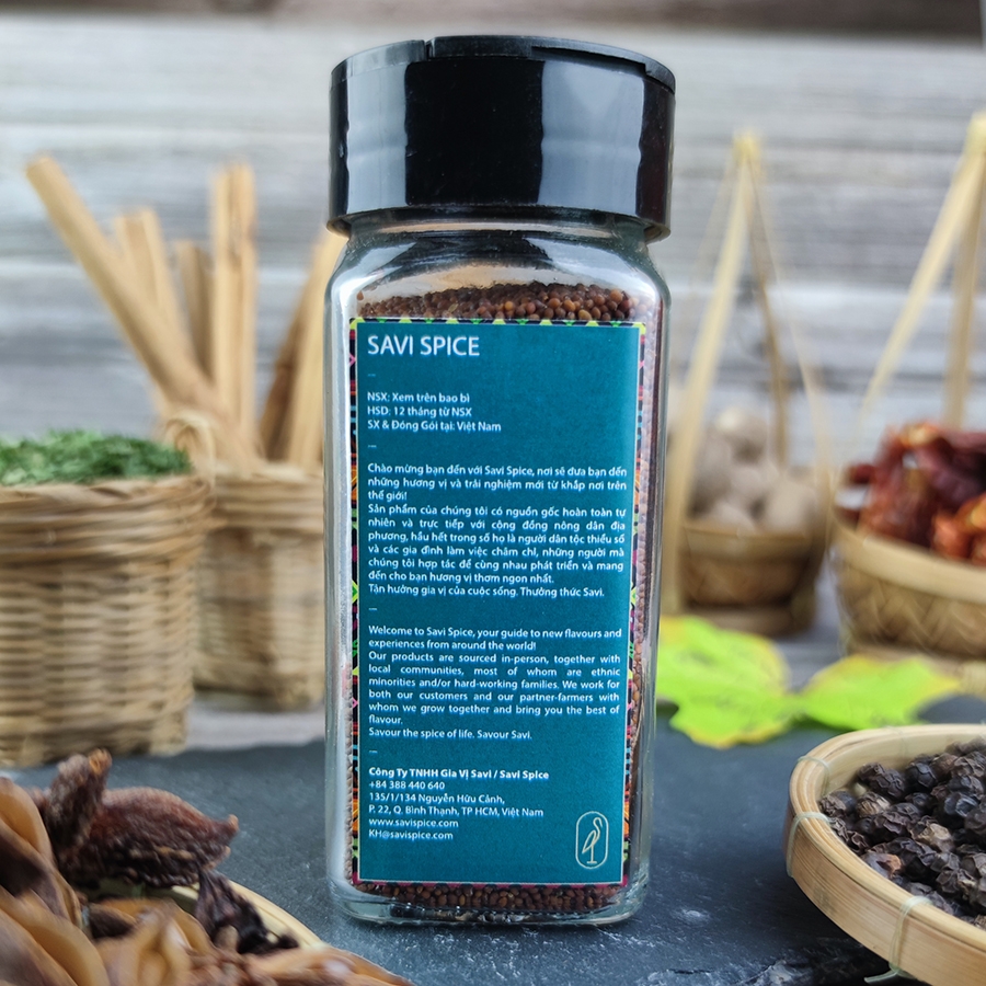 Hạt Mù Tạt Nâu (75g)