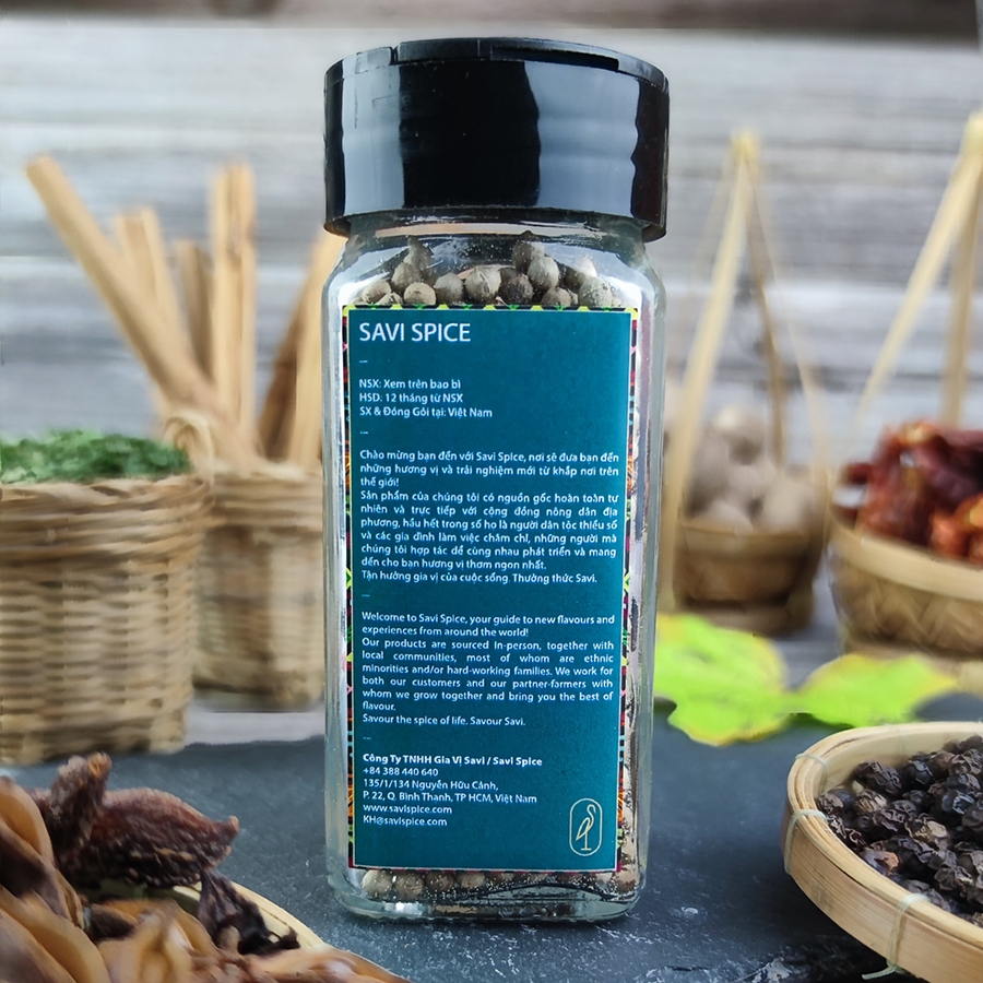 Pepper-White/Powder (Tiêu-Trắng/Bột) (60g)